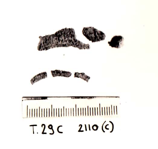 frammenti non identificabili - Cultura Ligure della Prima Età del Ferro (VII a.C)