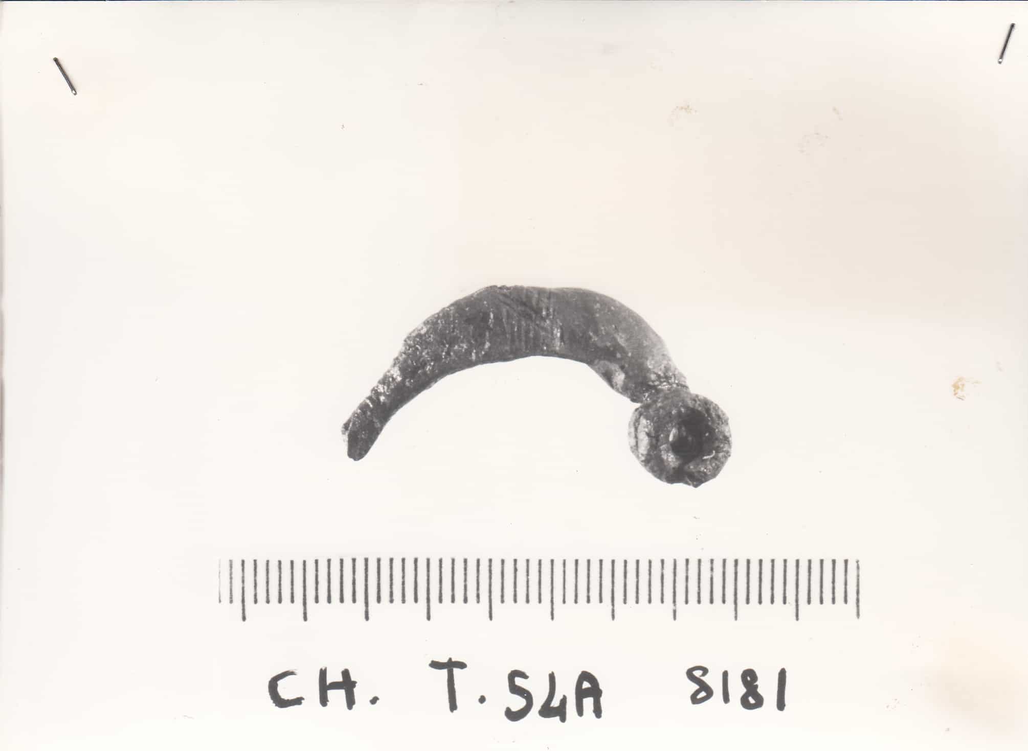 fibula a navicella - cultura ligure della prima età del Ferro (VII a.C)