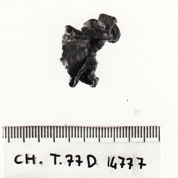 lamina/frammento - cultura ligure della prima età del Ferro (VII a.C)