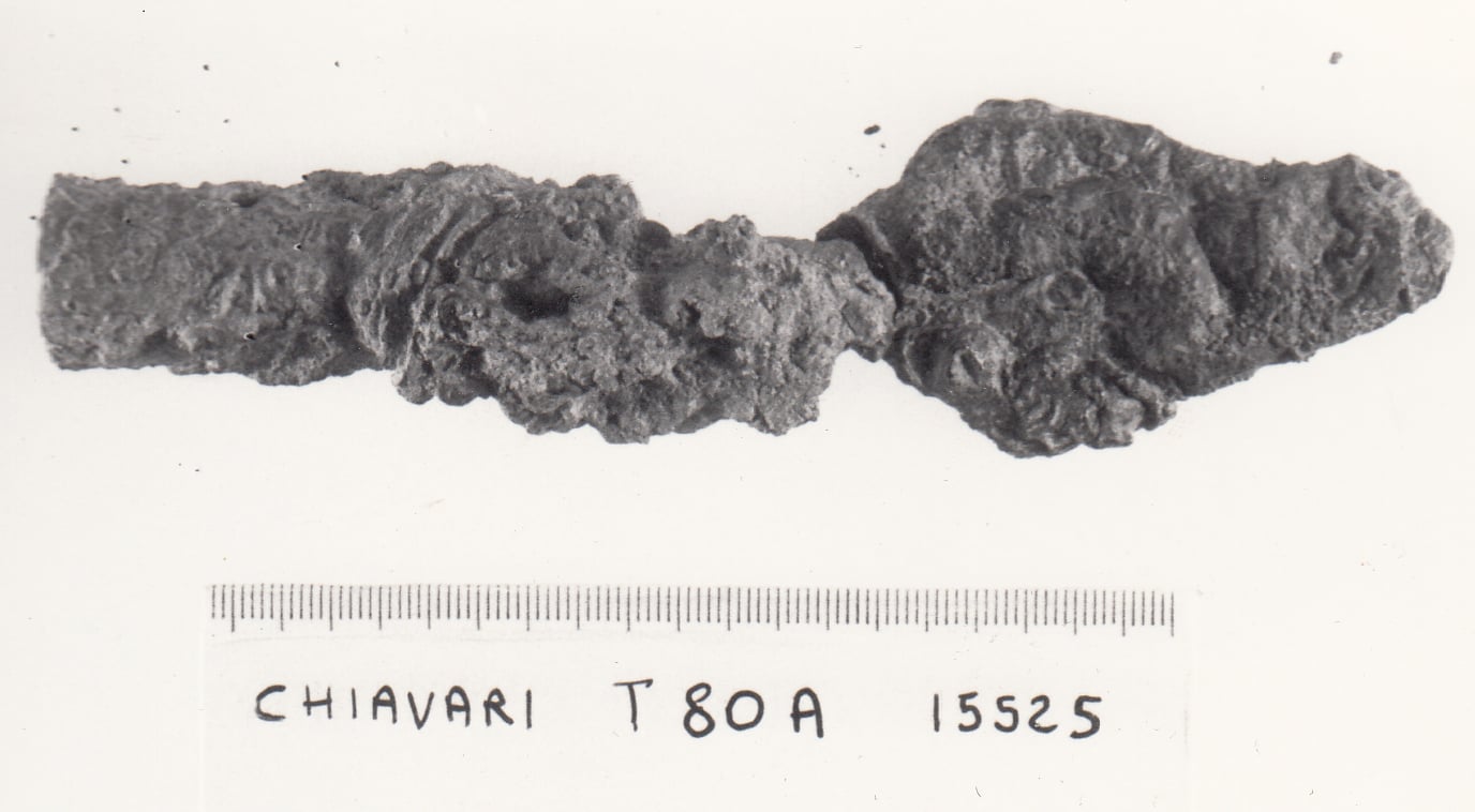 punta di giavellotto - cultura ligure della prima età del Ferro (VII a.C)