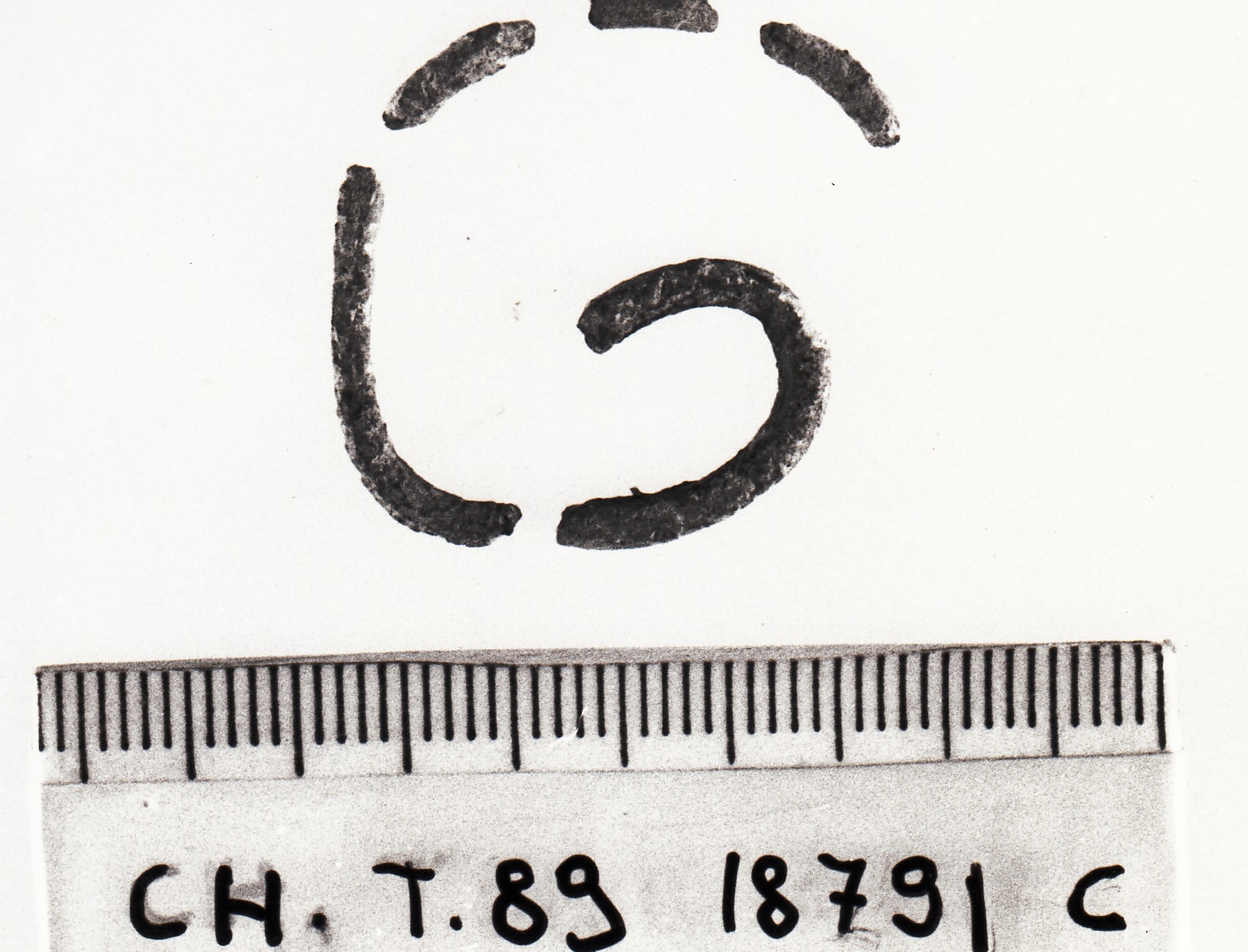 anello/frammenti - cultura ligure della prima età del Ferro (VII a.C)