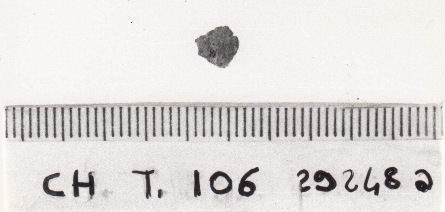 bottone/frammento - cultura ligure della prima età del Ferro (VII a.C)