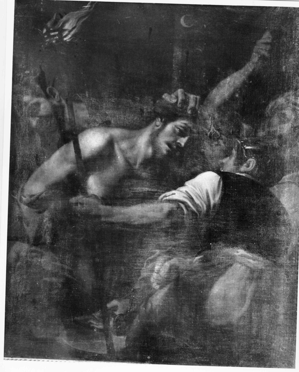 Cristo deriso (dipinto) di Cigoli (attribuito) (fine sec. XVI)