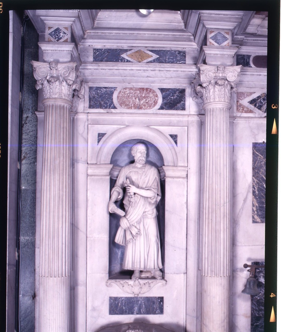mostra di nicchia, serie di Casario Lazzaro, Sarti Bartolomeo, Guido di Niccolò Guidi (fine sec. XVI)