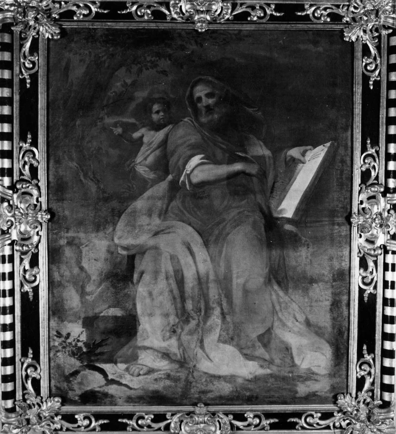 San Matteo Evangelista (dipinto) di Fidani Orazio (sec. XVII)