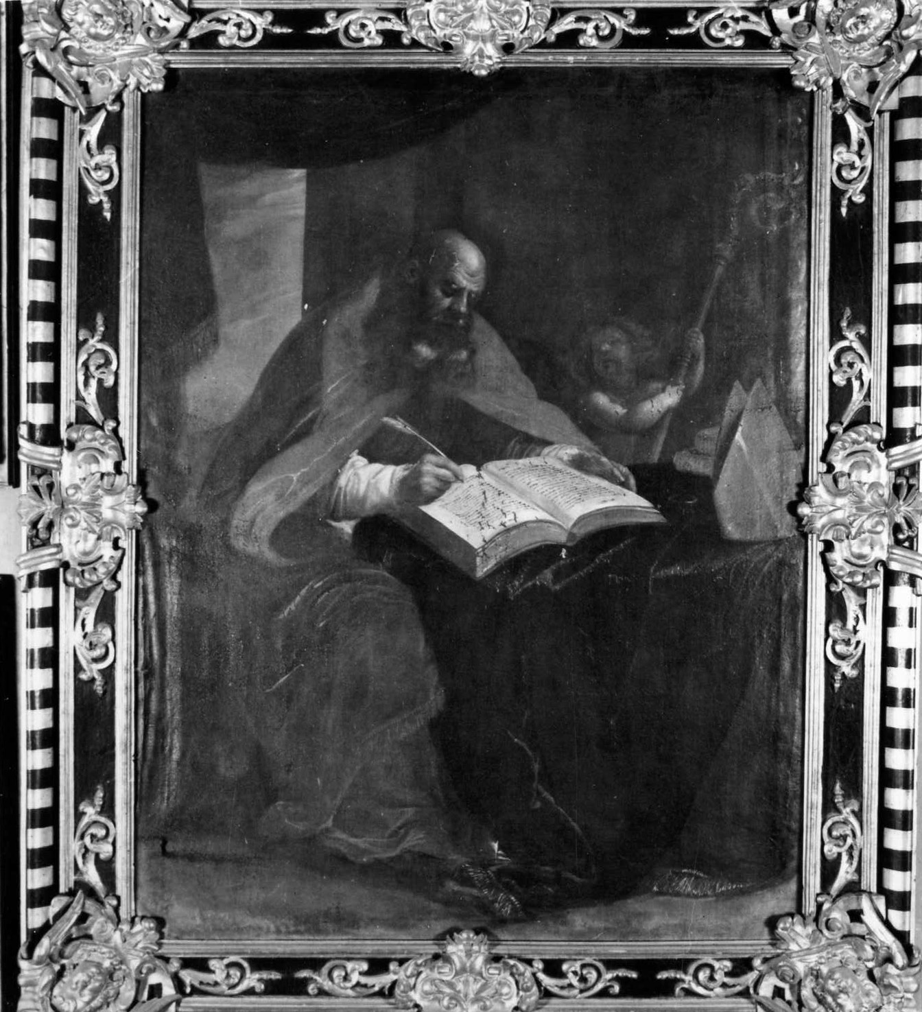 Sant'Agostino (dipinto) di Fidani Orazio (sec. XVII)