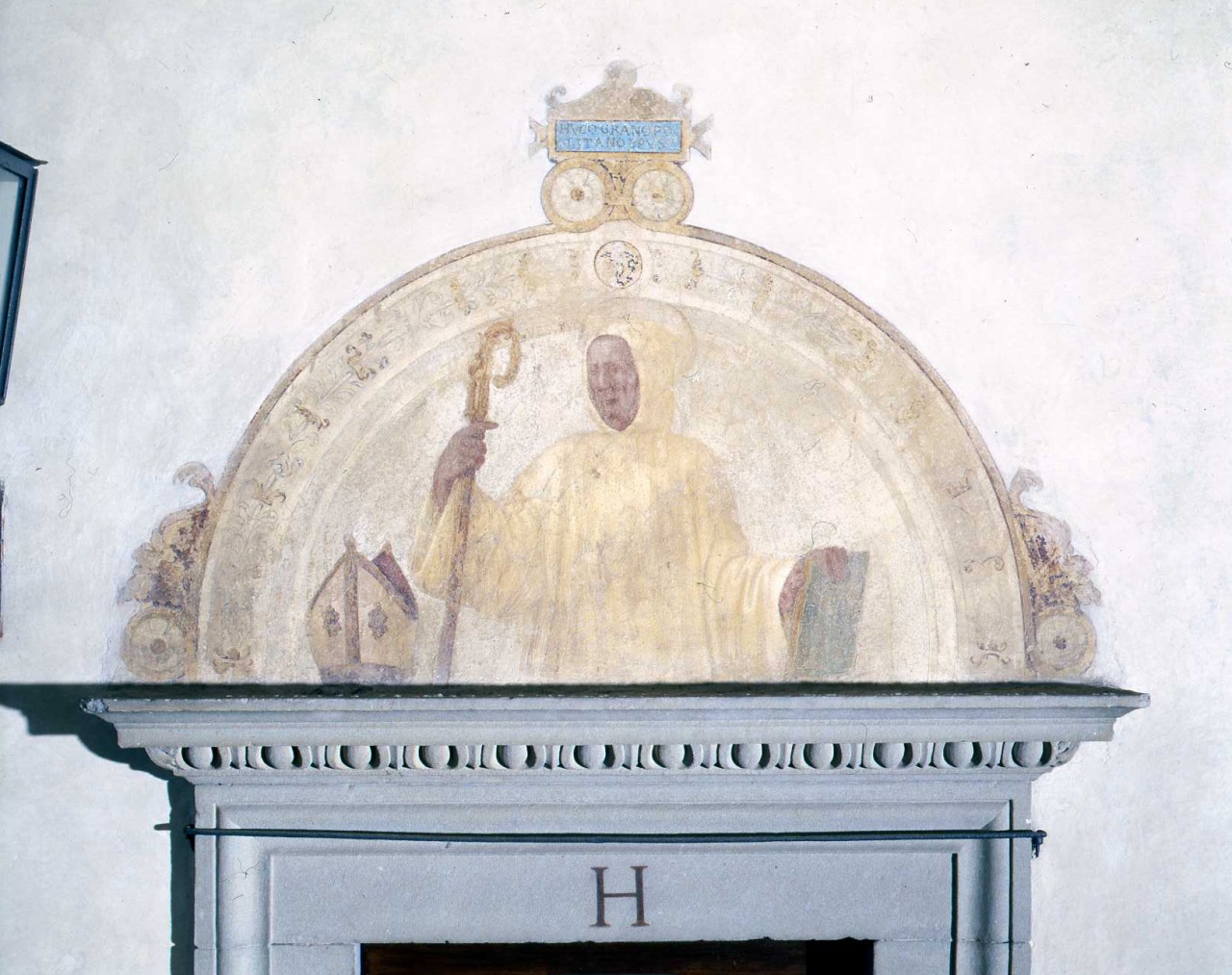 Sant'Ugo di Grenoble (dipinto) di Piero di Matteo (primo quarto sec. XVI)