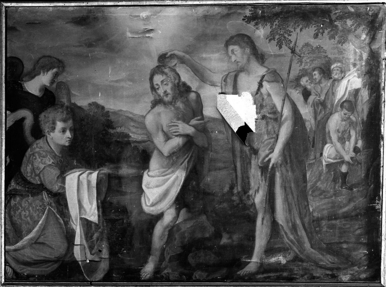 battesimo di Cristo (dipinto) di Allori Alessandro (maniera) (secc. XVI/ XVII)