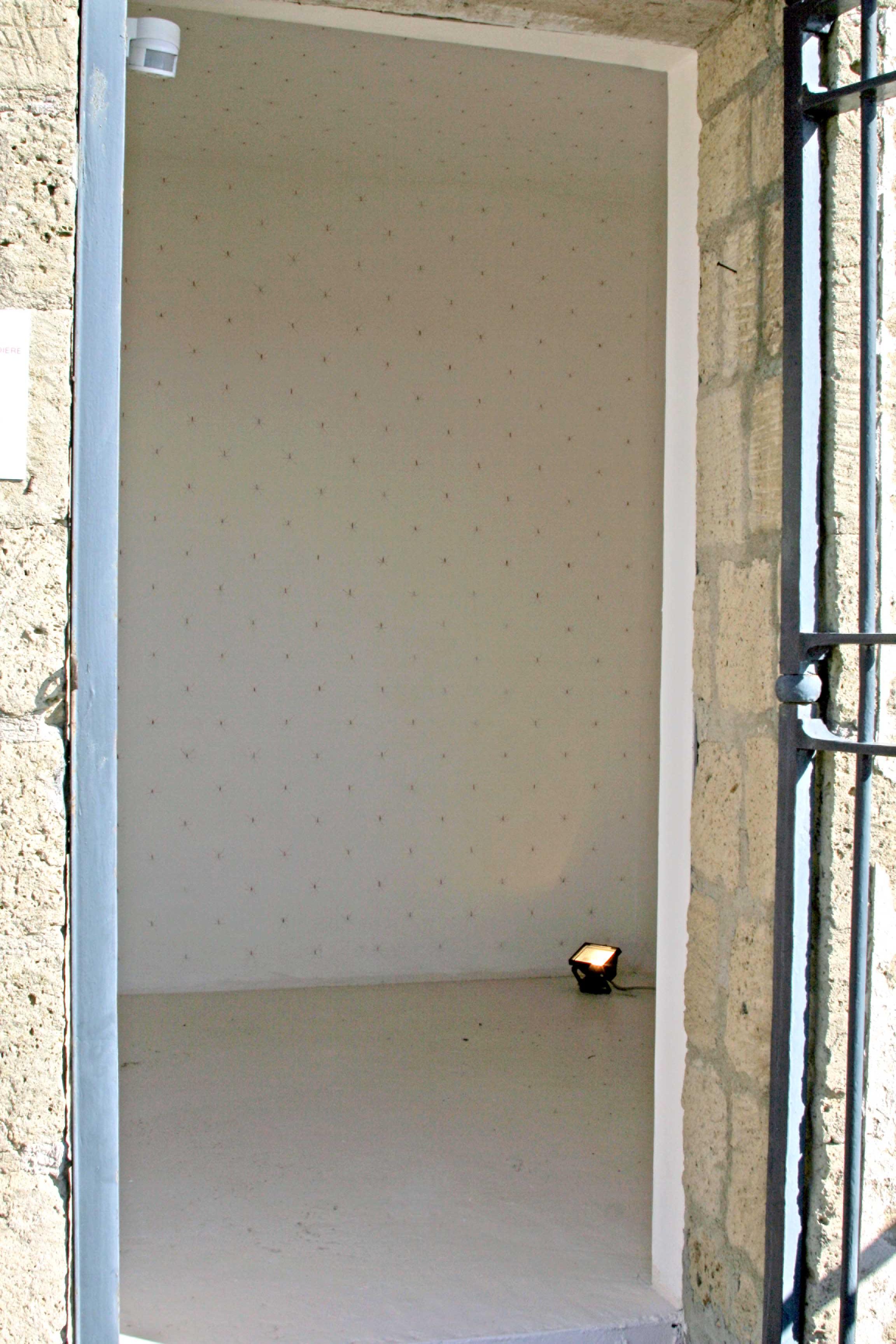 Decorazione (LP Zanzare) (dipinto murale) di Giliberti, Eugenio (sec. XXI)