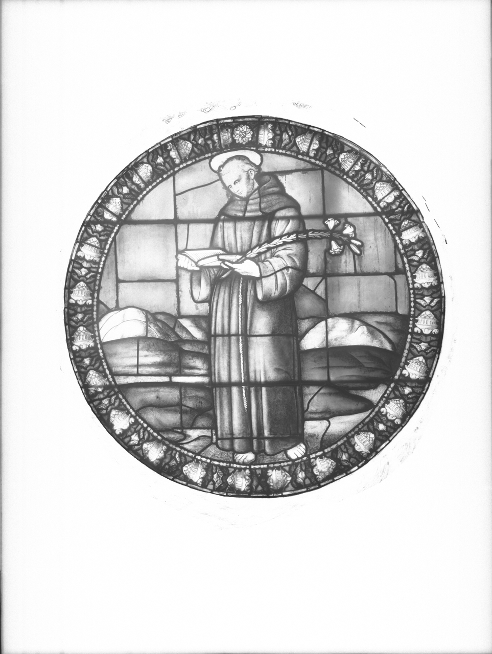 Restauratori italiani - Vetrai - Sec. 20. - Polloni, Guido <Ditta Polloni> (negativo) di Anonimo, Perugino (metà XX)