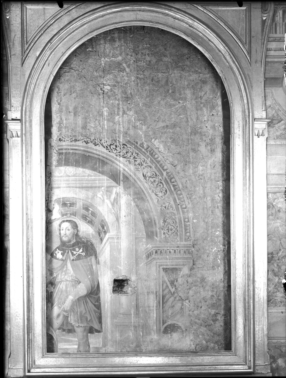 San Rocco - Affreschi – Sec. 15.-16 (negativo) di Anonimo (secondo quarto XX)