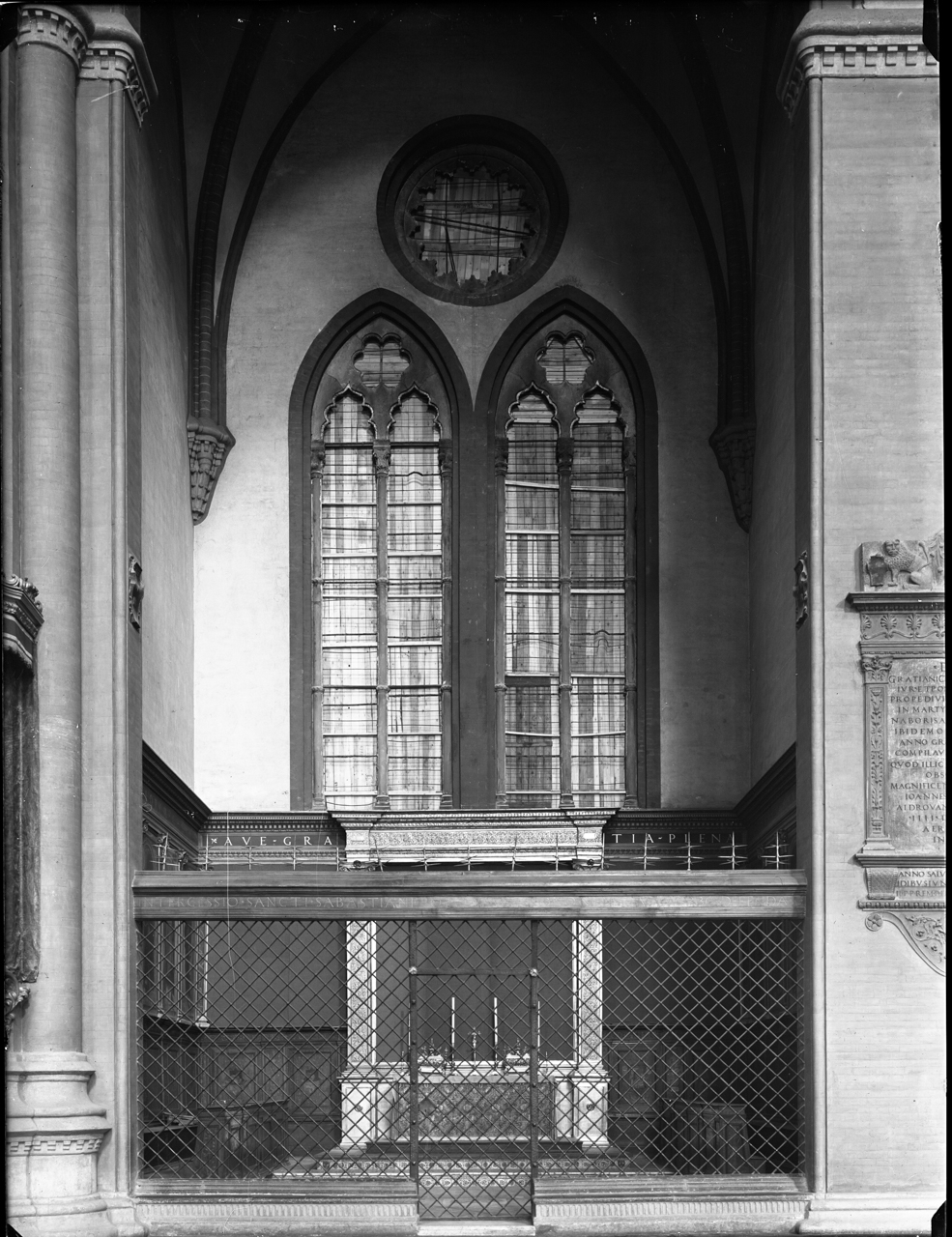 Italia - Emilia Romagna - Bologna - Basilica di San Petronio (negativo) di A. Villani & Figli (prima metà XX)