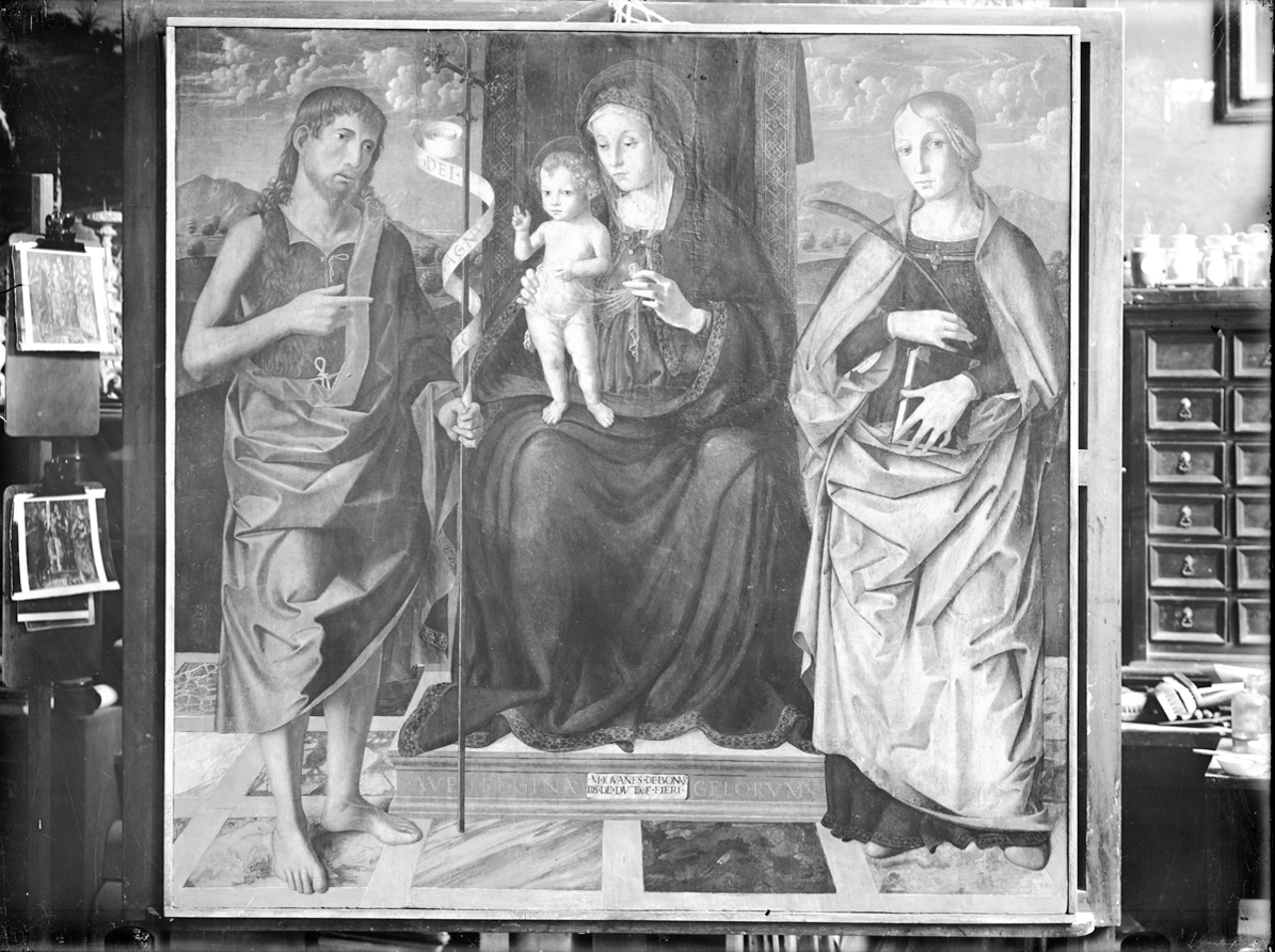 Pittori - Italia - Secc. XV-XVI - Palmezzano Marco (negativo, insieme) di Bolognesi Orsini (studio), Palmezzano, Marco (XX)