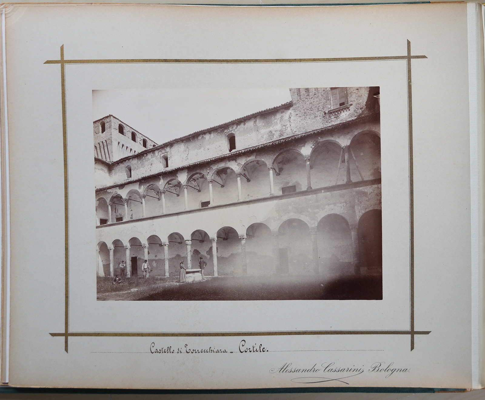 Architettura - Castelli - Rocche (positivo, elemento-parte componente) di Cassarini, Alessandro (XIX)