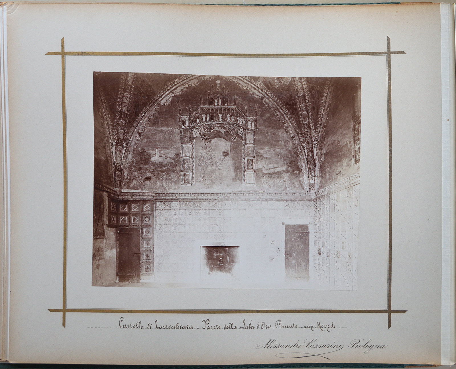 Castello di Torrechiara (positivo, elemento-parte componente) di Cassarini, Alessandro, Maestro di Monticelli (XIX)