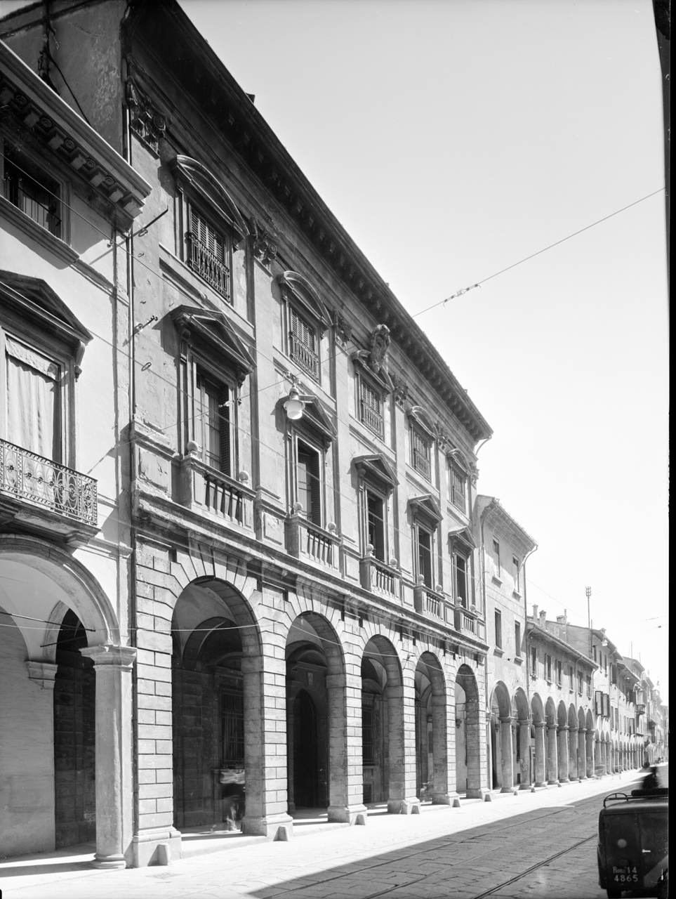 Emilia Romagna - Bologna - Palazzo Rossi già Zani <1594> (negativo) di A. Villani & Figli, Ambrosini, Floriano (XX)