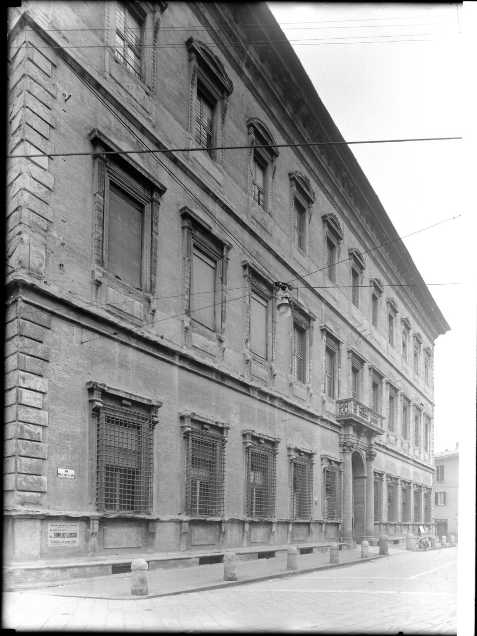 Italia - Emilia-Romagna - Bologna - Palazzo Bentivoglio (negativo) di A. Villani & Figli (XX)