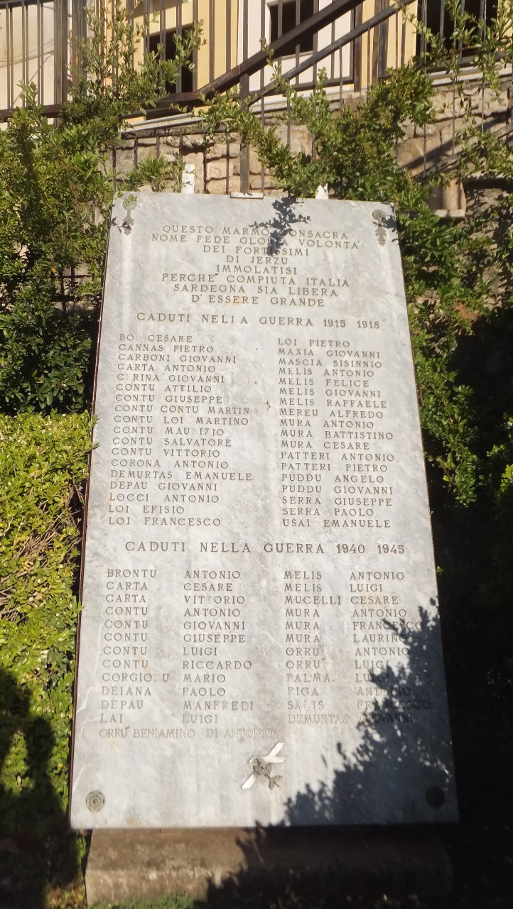Lapide commemorativa ai caduti