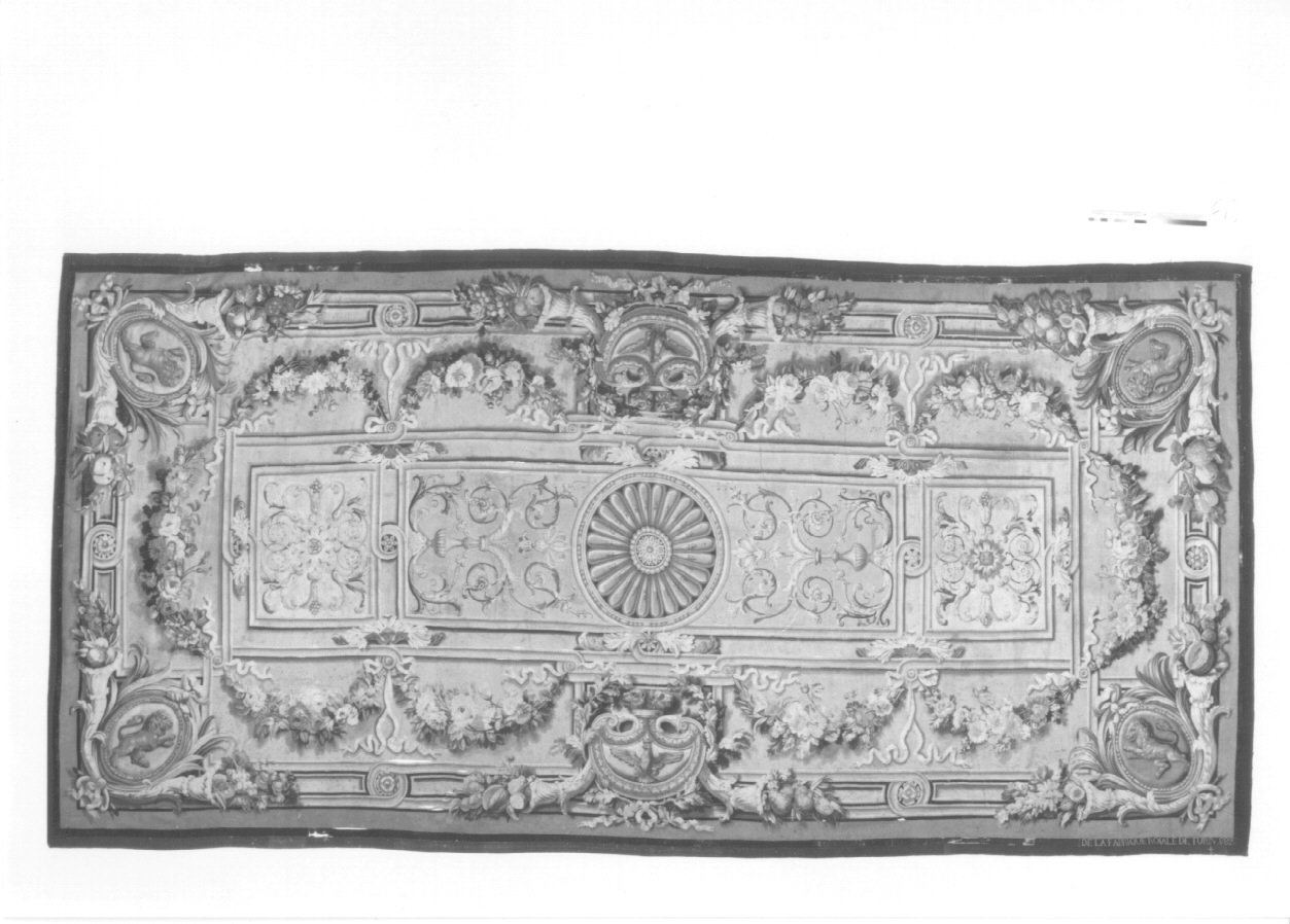 decorazioni fitomorfe (arazzo, opera isolata) di Fariano Giovanni Francesco (attribuito), Bruno Antonio - manifattura torinese (ultimo quarto sec. XVIII)