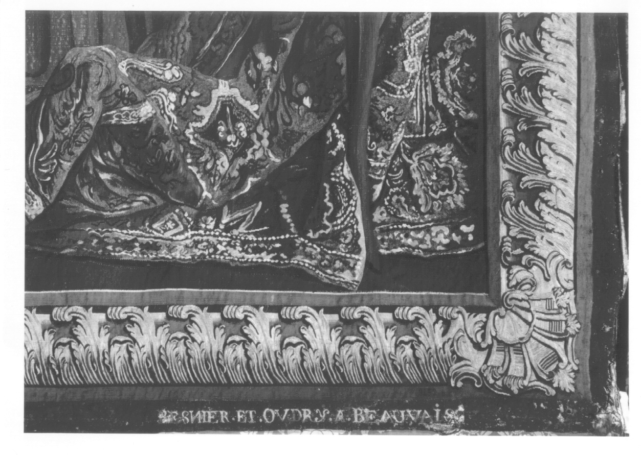 imbandigioni religiose cinesi (arazzo, opera isolata) di Besnier Nicolas, Oudry Jean-Baptiste, Boucher François, Dumons Jean-Joseph (attribuito) - manifattura di Beauvais (metà sec. XVIII)