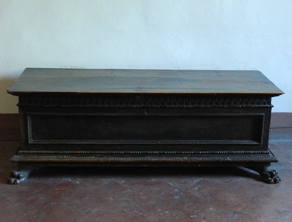 cassapanca - ambito parmense (sec. XIX)