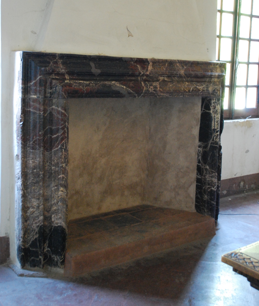 mostra di camino - ambito emiliano (sec. XVII)