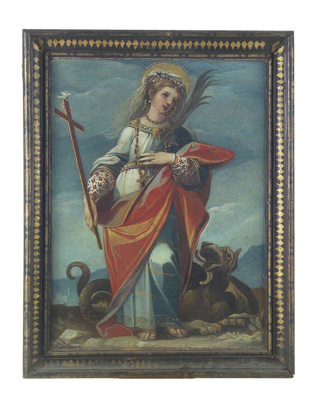 Santa Margherita d'Antiochia (dipinto) - ambito senese (inizio sec. XVII)