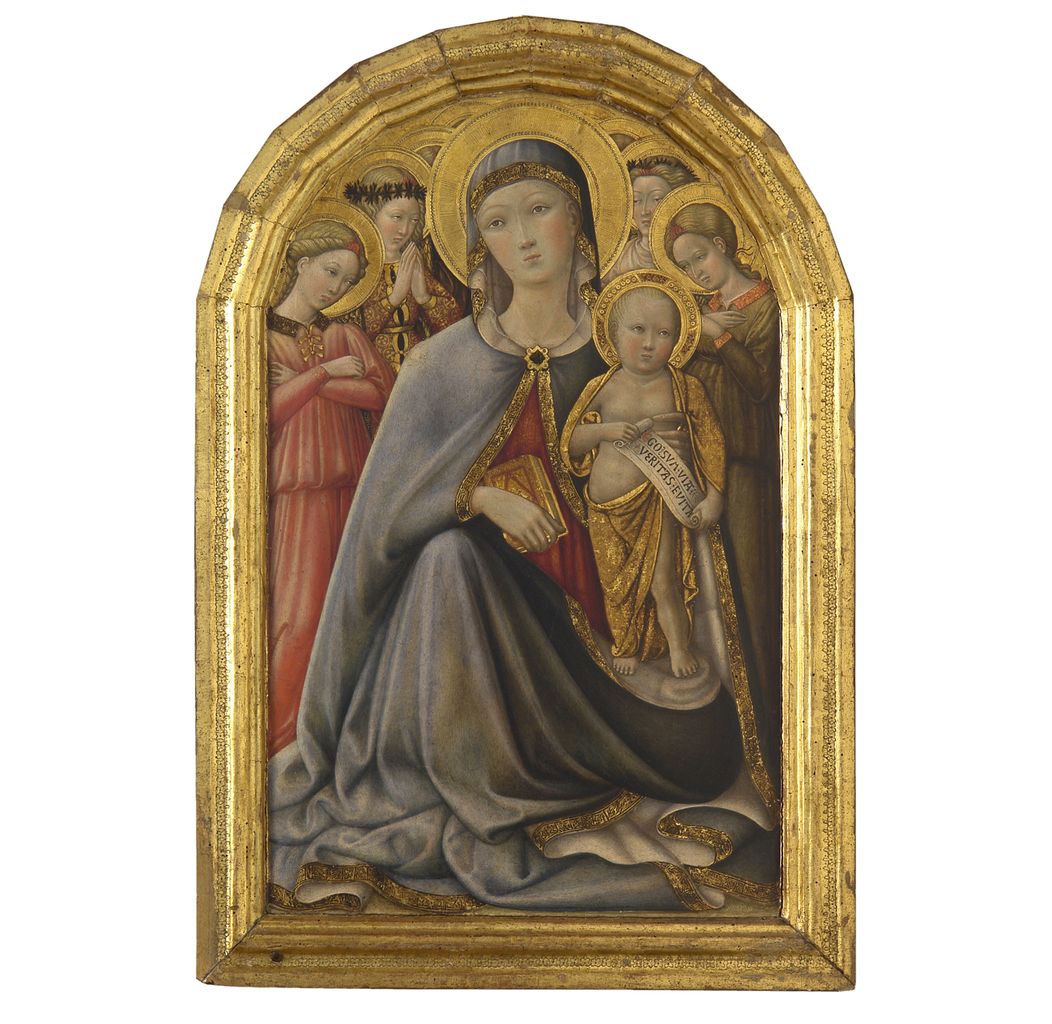 Madonna dell'Umiltà (dipinto) di Primo Maestro di Lecceto (sec. XV)
