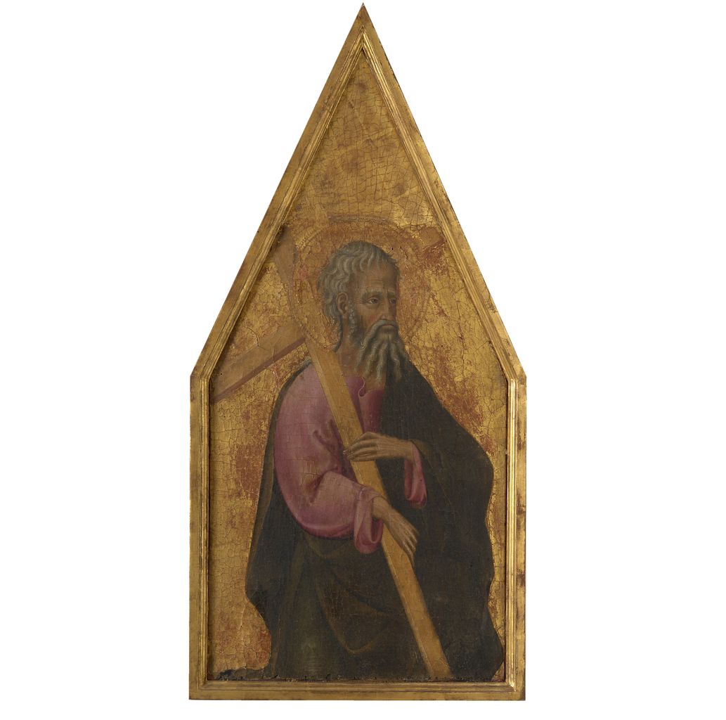 Sant'Andrea (dipinto, frammento) di Giovanni di Paolo (sec. XV)