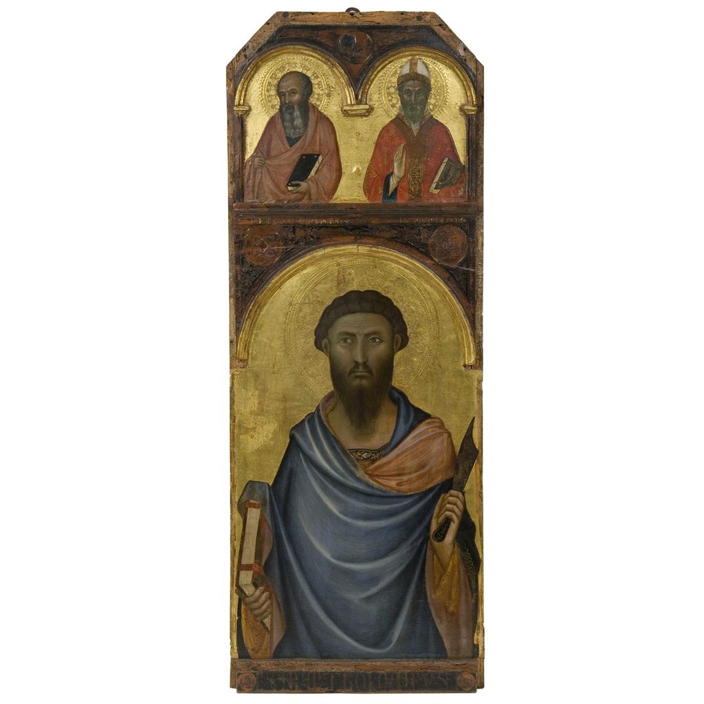 San Bartolomeo (scomparto di polittico) di Niccolò di Segna di Bonaventura (attribuito) (sec. XIV)