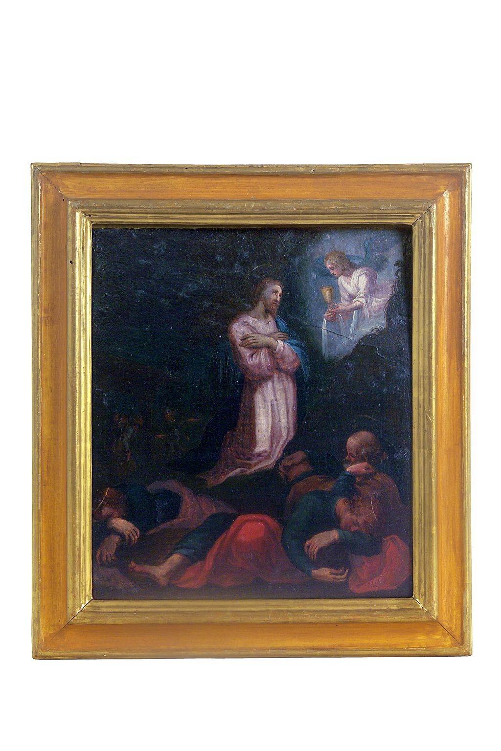 orazione di Cristo nell'orto di Getsemani (dipinto, elemento d'insieme) di Barbatelli Bernardino detto Poccetti (attribuito) (fine/ inizio secc. XVI/ XVII)