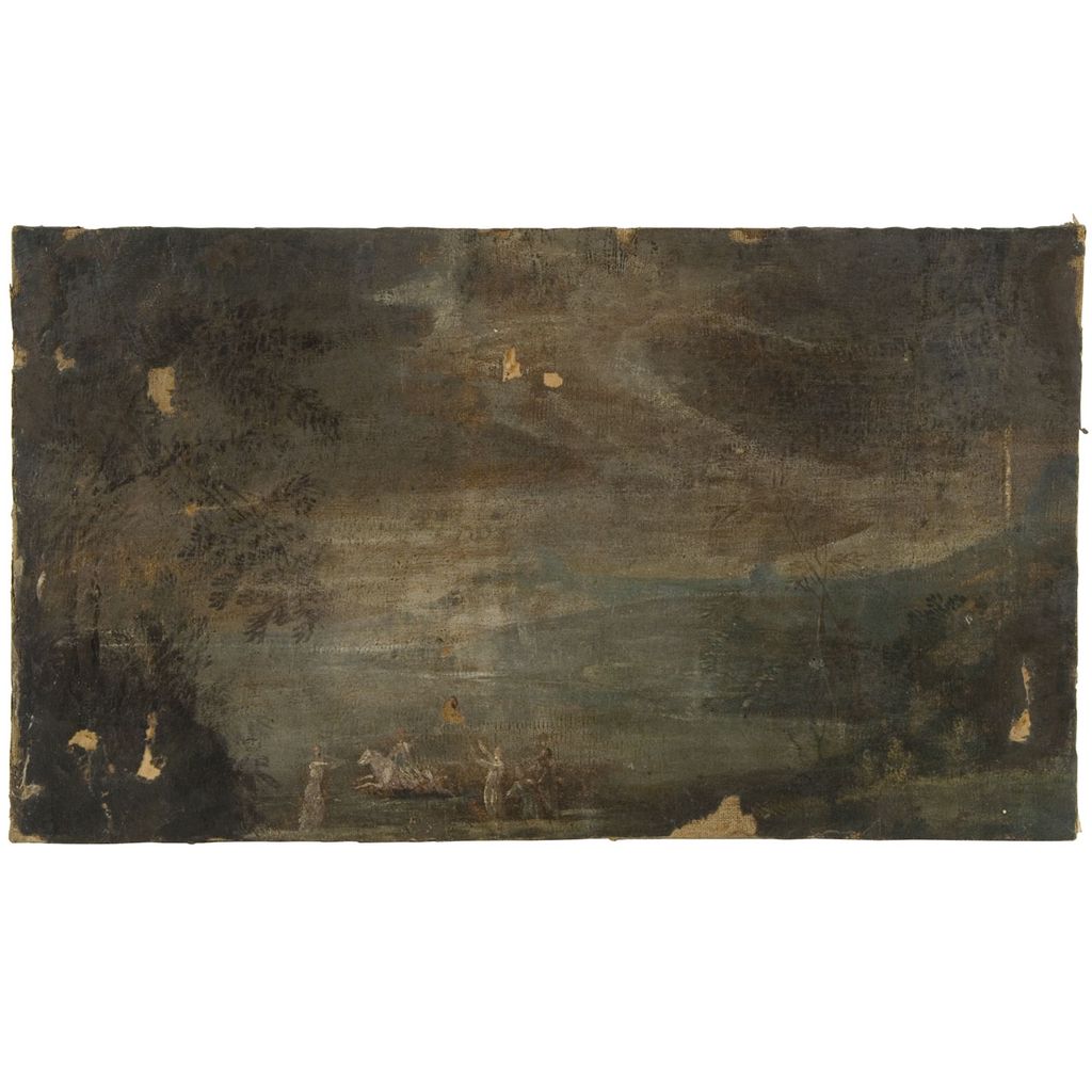 paesaggio con figure (dipinto) di Magnasco Alessandro (fine/ inizio secc. XVII/ XVIII)