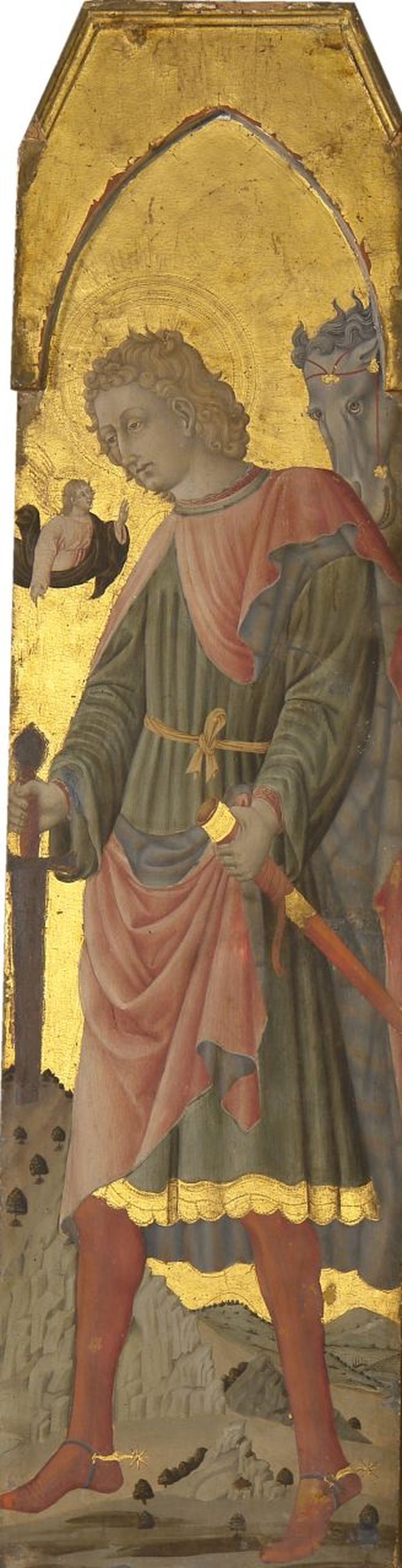 Polittico di San Galgano, San Galgano (scomparto di polittico) di Giovanni di Paolo (sec. XV)