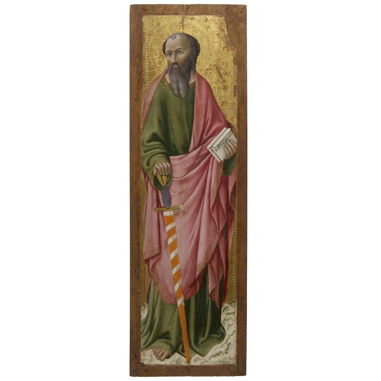 San Paolo (scomparto di polittico, frammento) di Sano di Pietro (sec. XV)