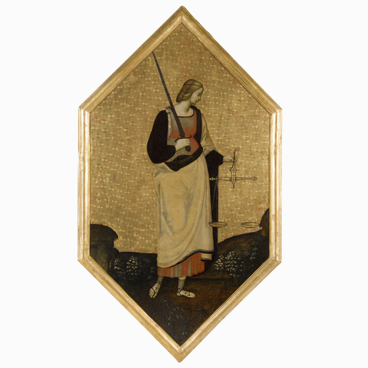 Giustizia (dipinto) di Girolamo di Giovanni del Pacchia (sec. XVI)