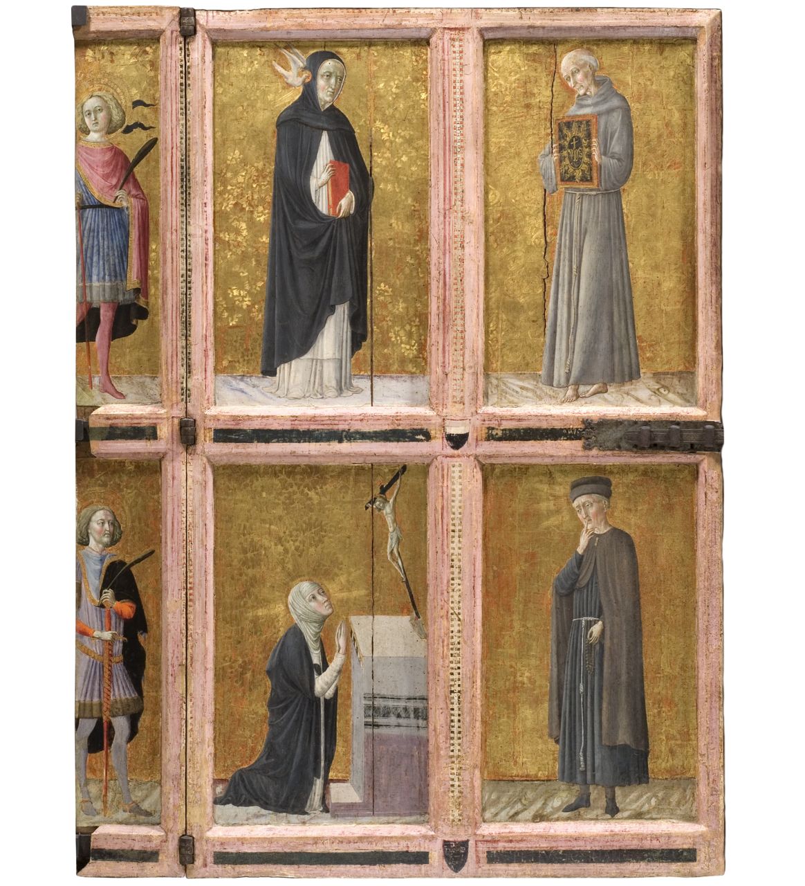 Santa Caterina da Siena in preghiera (scomparto, elemento d'insieme) di Lorenzo di Pietro detto Vecchietta (sec. XV)
