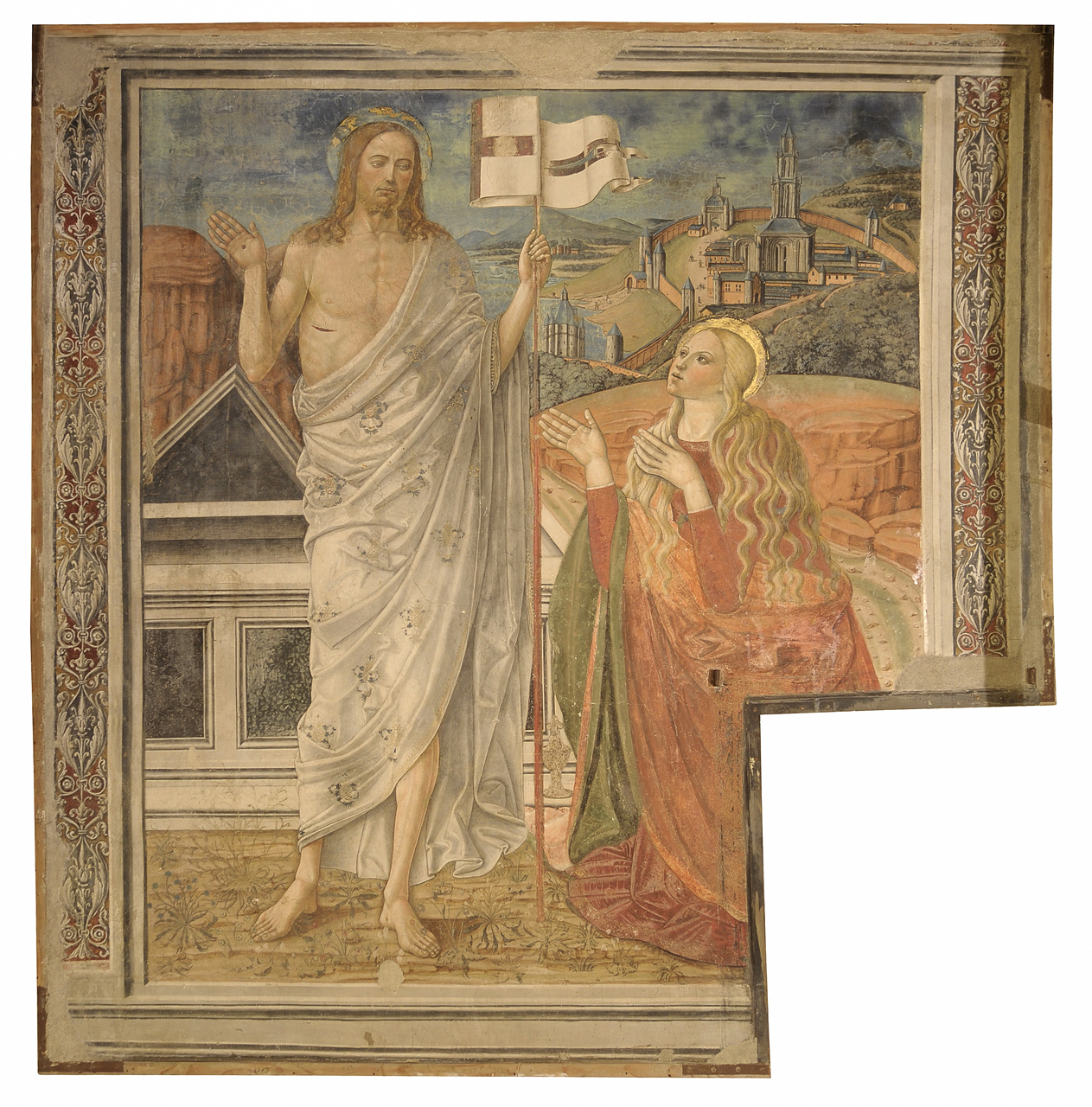 noli me tangere (dipinto) di Girolamo di Benvenuto detto Girolamo del Guasta (sec. XVI)
