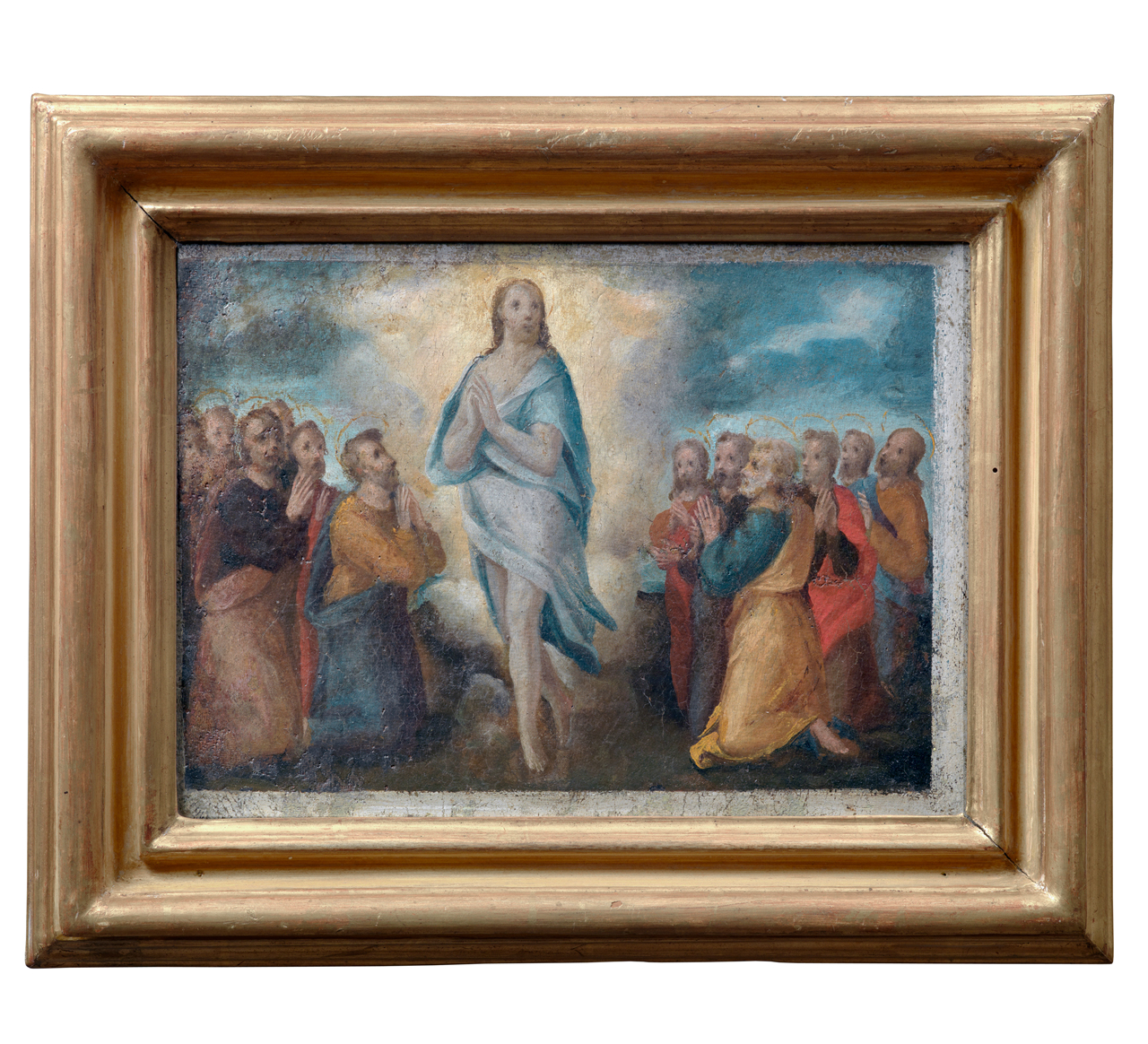 ascensione di Cristo (dipinto, elemento d'insieme) di Rustici Cristofano detto Rusticone (sec. XVII)