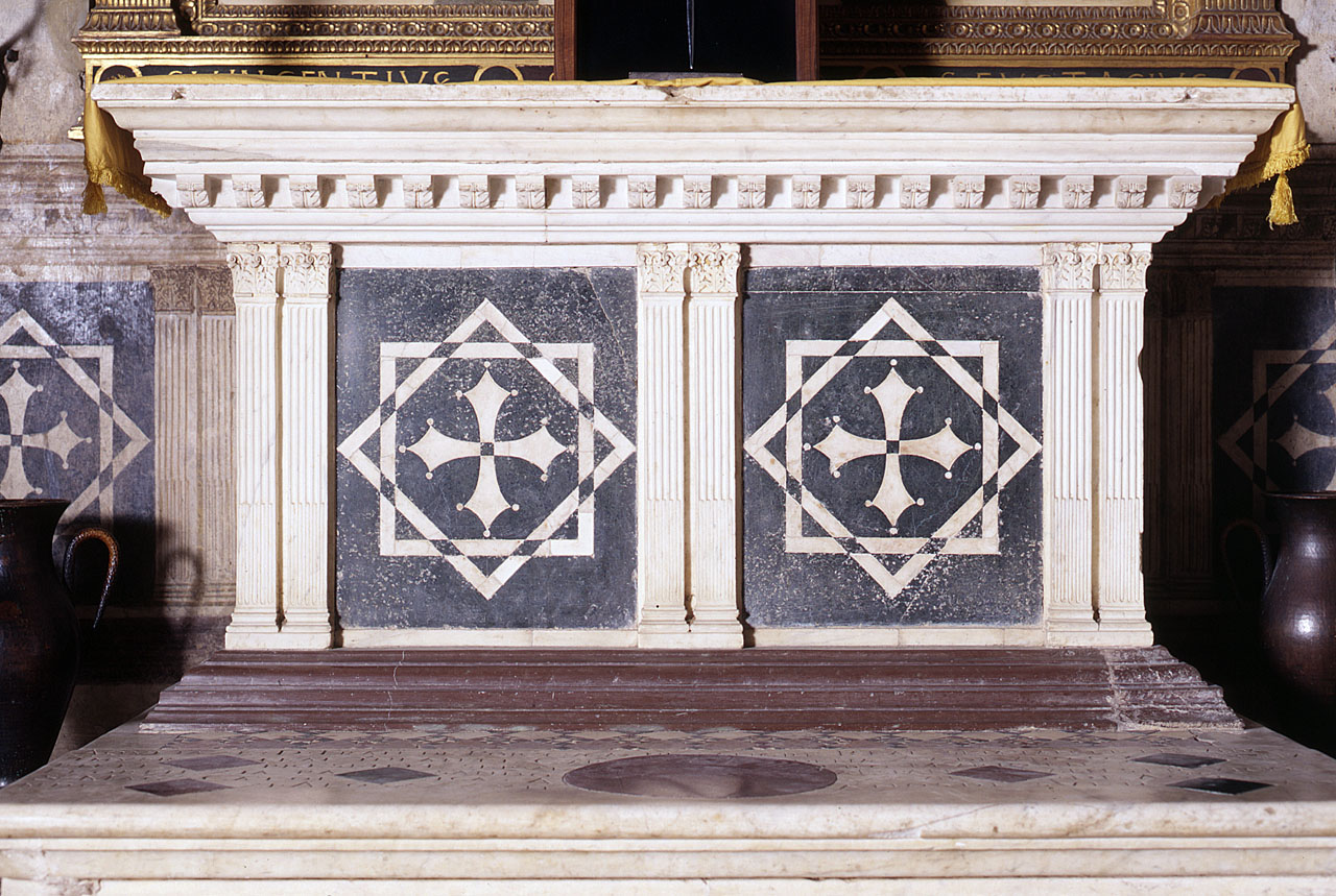 altare - a mensa di Stefano di Bartolomeo (sec. XV)