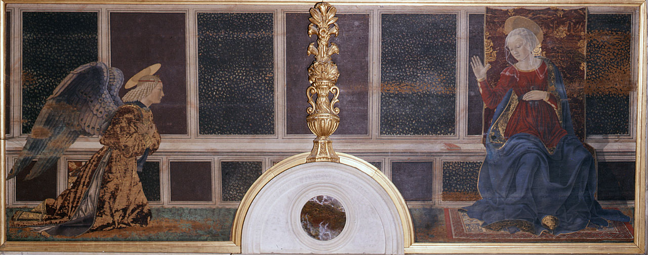 Annunciazione (dipinto murale) di Baldovinetti Alessio (sec. XV)