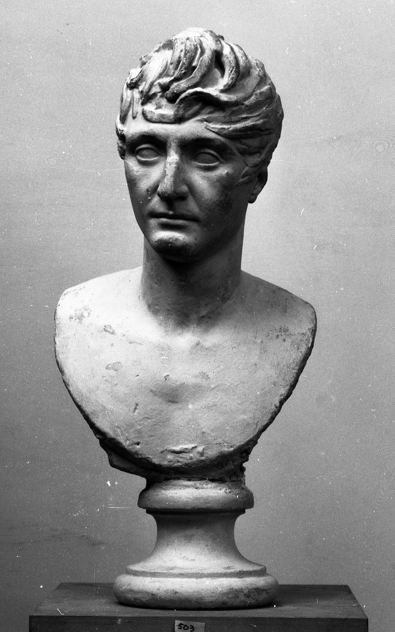 busto ritratto d'uomo all'eroica (Leopoldo Cicognara?) (busto) di Bartolini Lorenzo (sec. XIX)