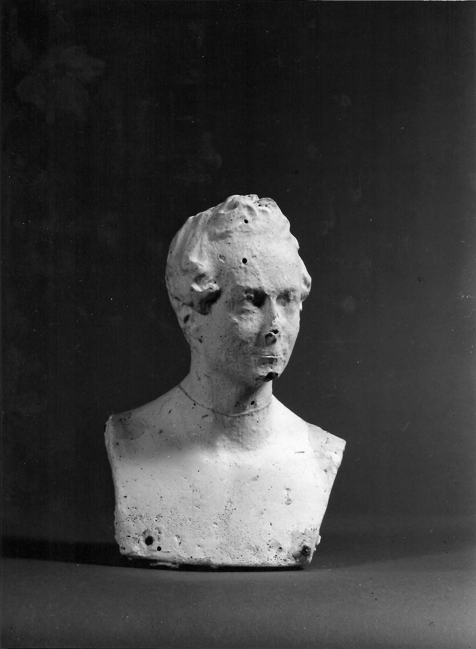 busto ritratto d'uomo all'eroica (busto) di Bartolini Lorenzo (attribuito) (sec. XIX)