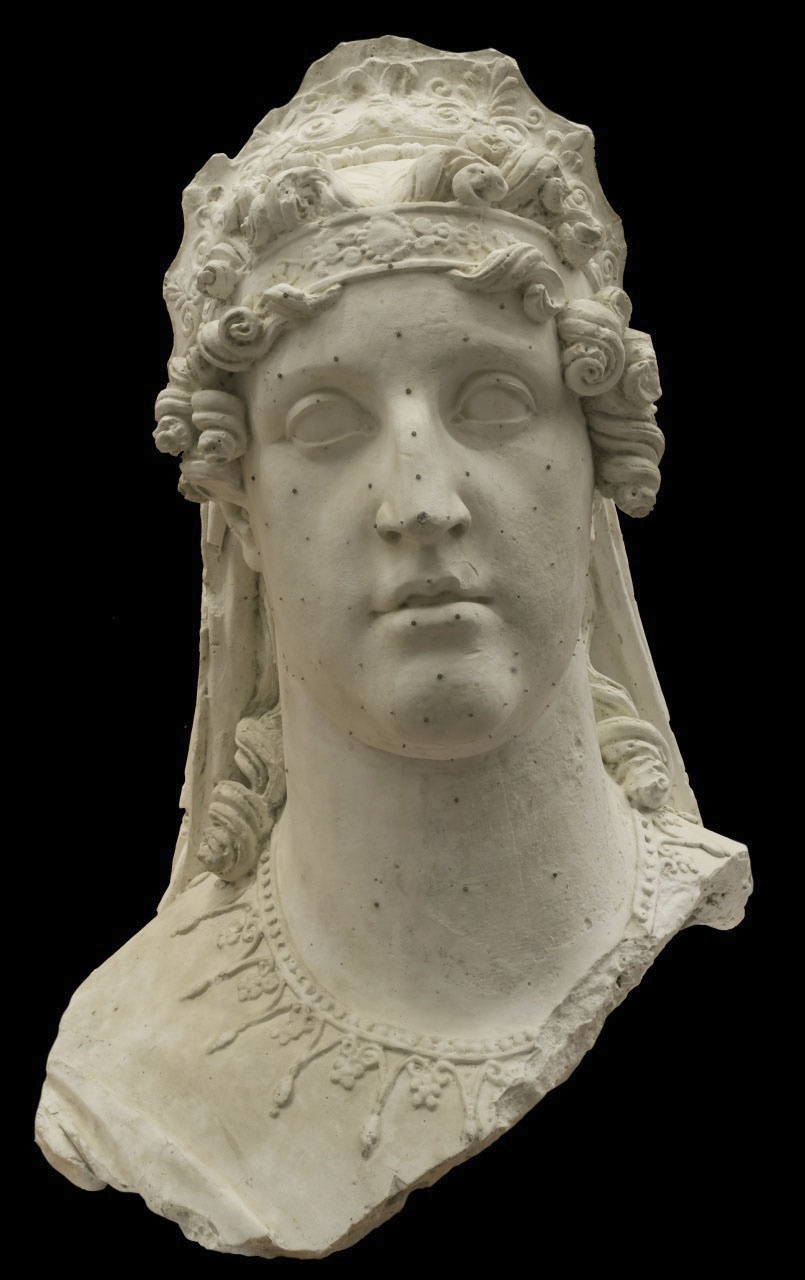 testa di Maria Luisa di Borbone (statua, frammento) di Bartolini Lorenzo (sec. XIX)