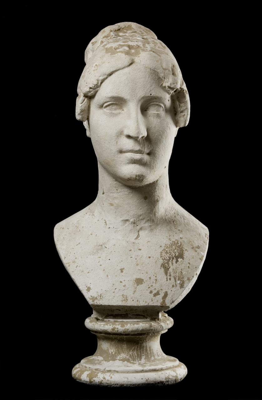 busto ritratto di donna (modello per scultura) di Bartolini Lorenzo (sec. XIX)