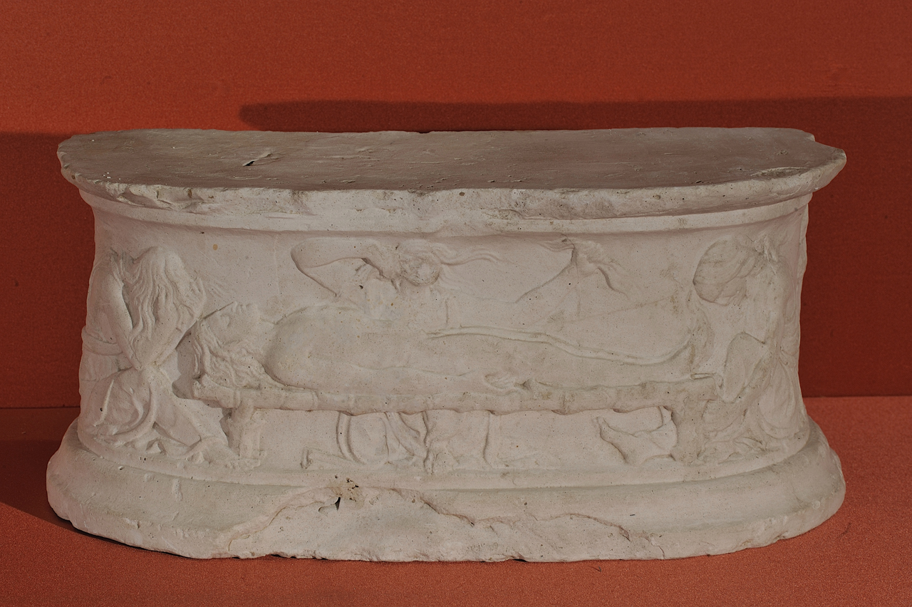 compianto sul corpo di Ettore (modello per scultura) di Bartolini Lorenzo (sec. XIX)