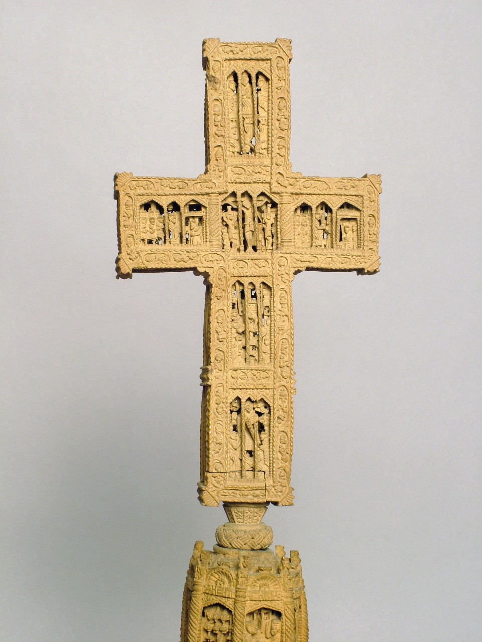 storie evangeliche (croce) - ambito bizantino (sec. XVI) 