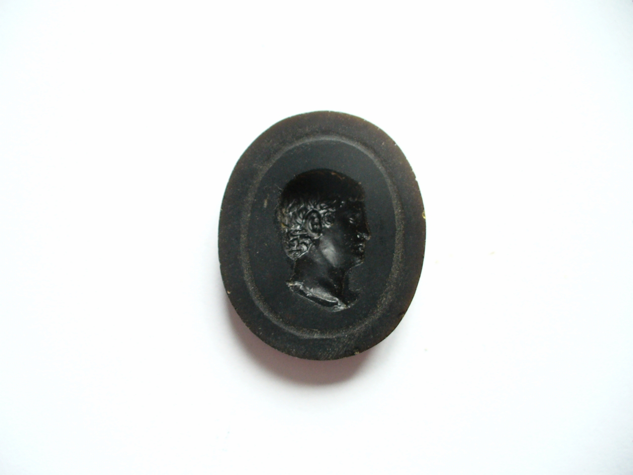 testa d'uomo (matrice) di Paoletti Bartolomeo (sec. XVIII)