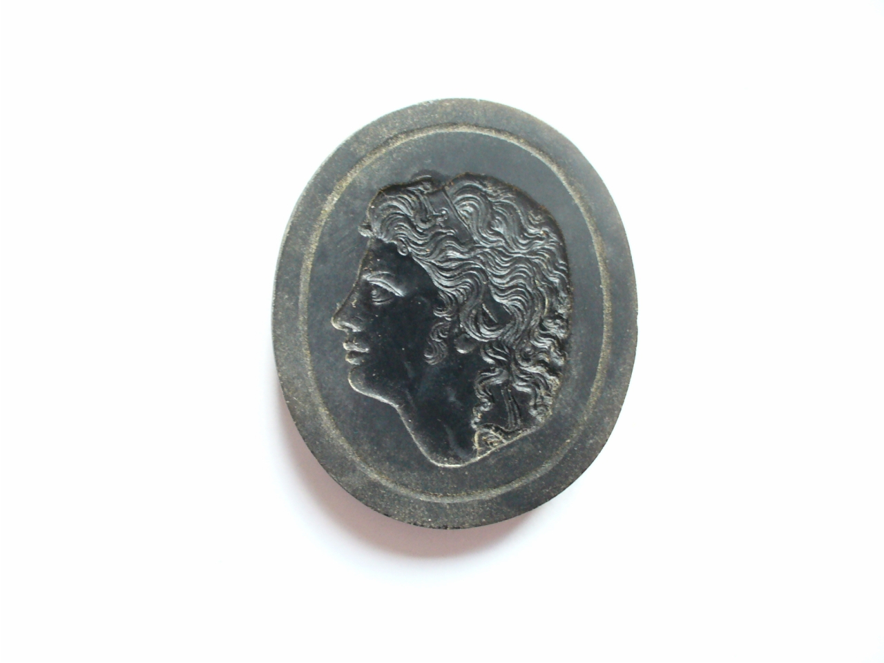 testa di Mitridate VI (matrice) di Paoletti Bartolomeo (sec. XVIII)