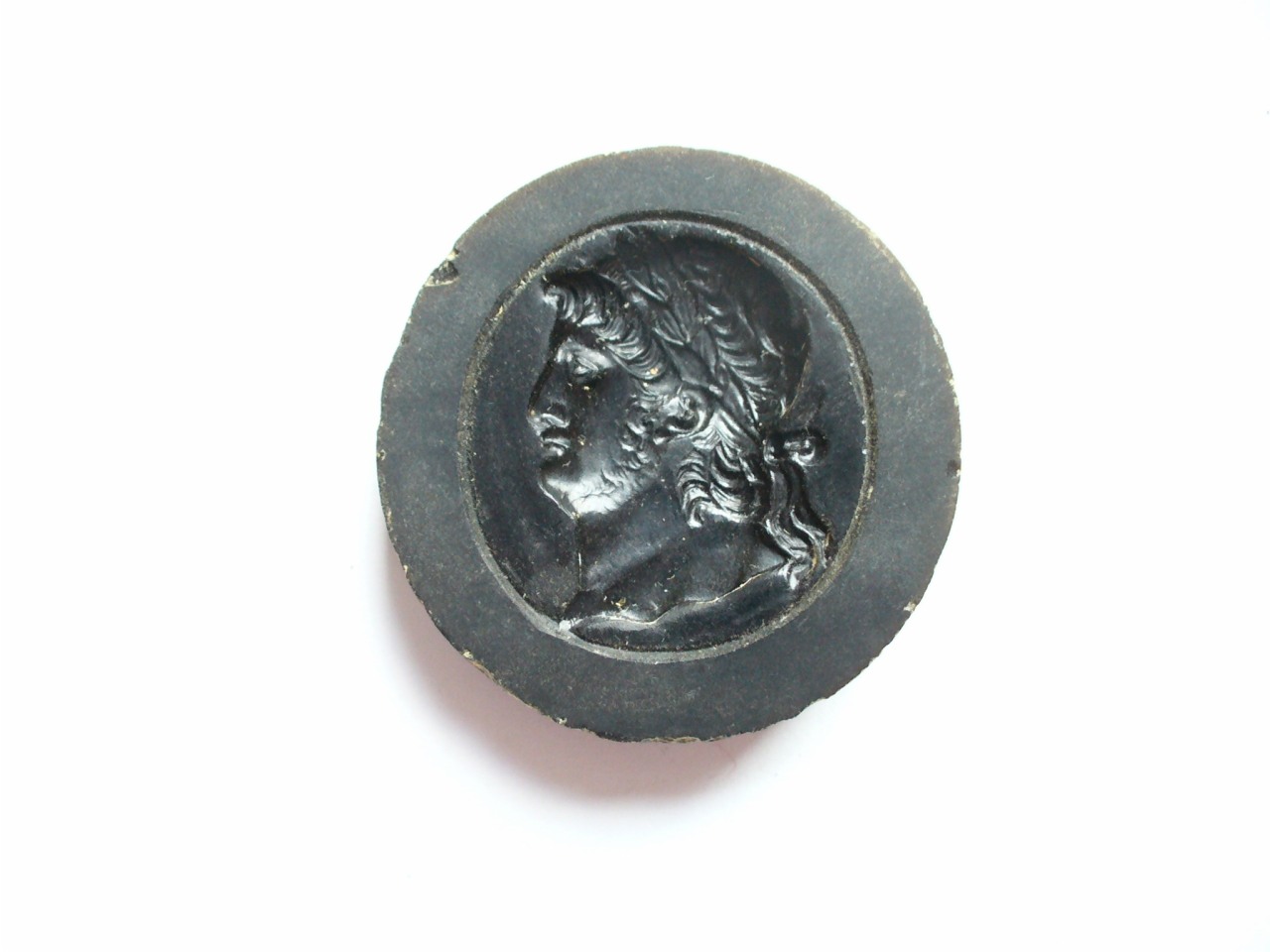 testa di Nerone (matrice) di Paoletti Bartolomeo (sec. XVIII)