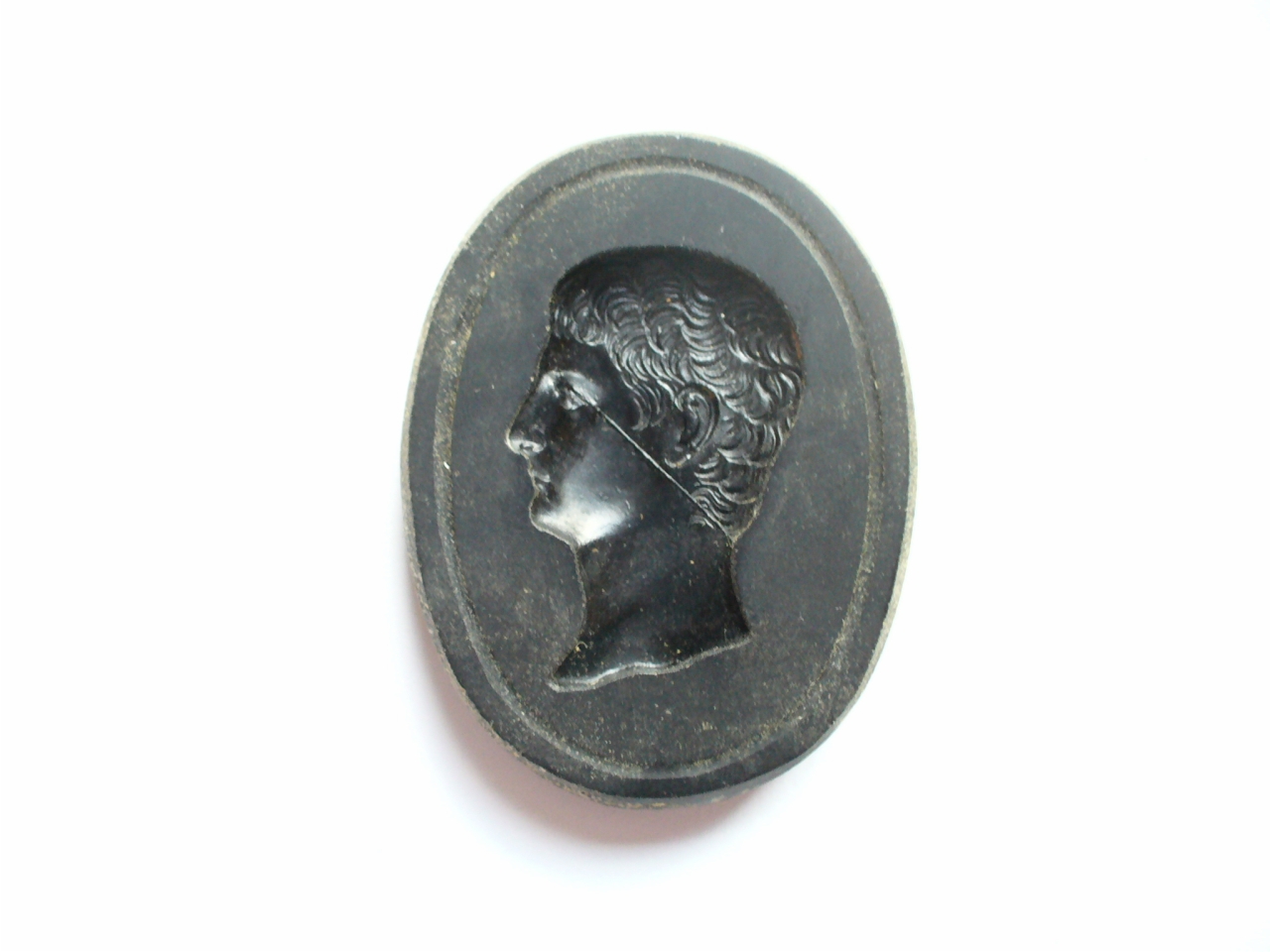 testa di Druso (matrice) di Paoletti Bartolomeo (sec. XVIII)